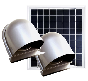 ソーラー換気扇,solar ventilator